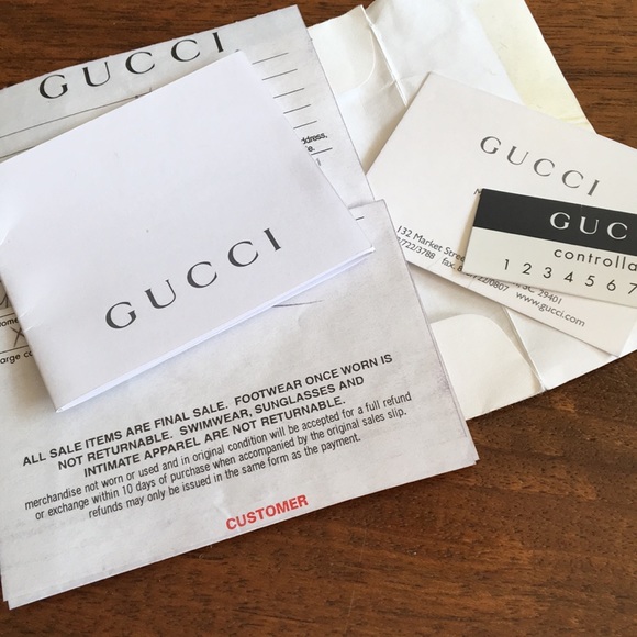 SOLD!!! GUCCI Punch Tote - Picture 8 of 8